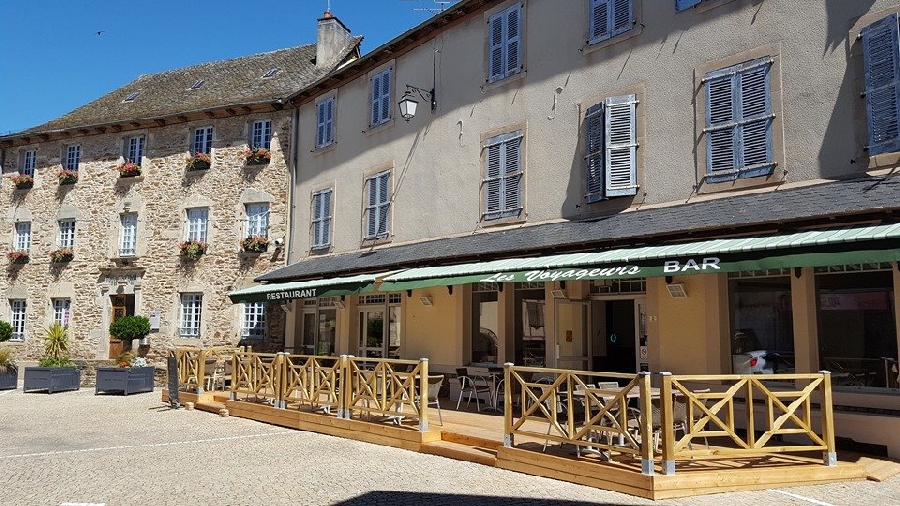 Bar-Restaurant "Les Voyageurs"  France Occitanie Aveyron Naucelle 12800