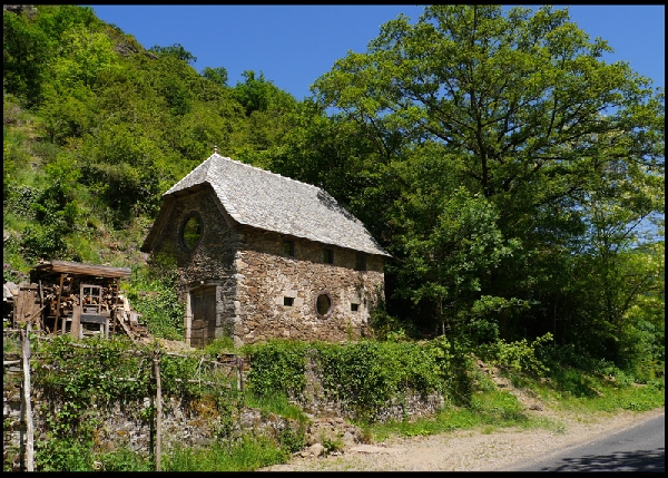 La Pierre Bleue  France Occitanie Aveyron Le Fel 12140