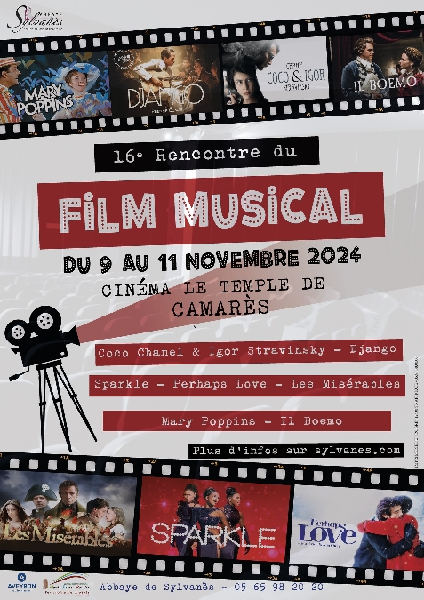 16e Rencontre du Film Musical Du 9 au 11 nov 2024