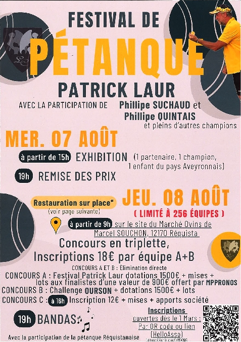 Festival de Pétanque Patrick Laur