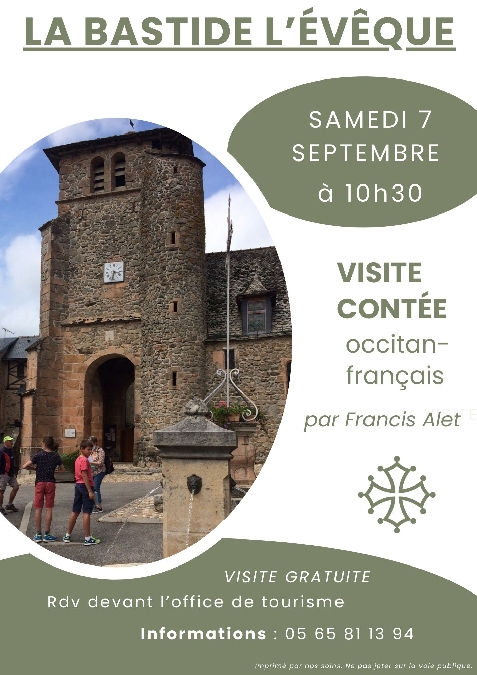 Visite contée occitan-français de La Bastide l'Evêque