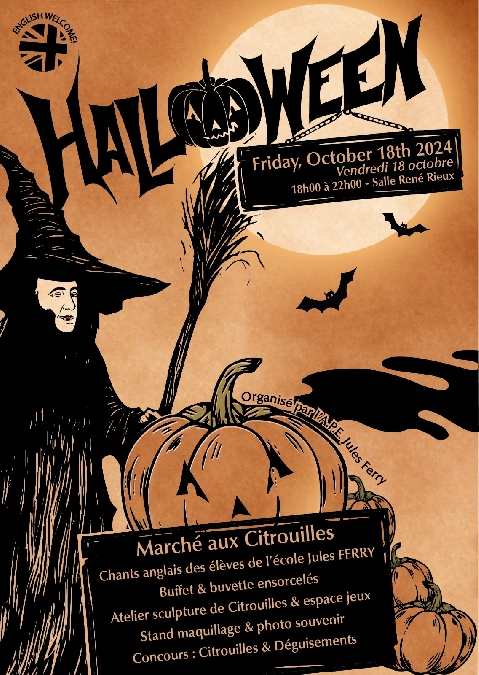 Soirée Halloween pour les enfants Le 18 oct 2024