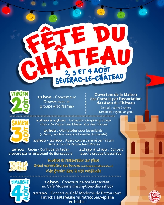 Fête du Château à Sévérac-le-Château