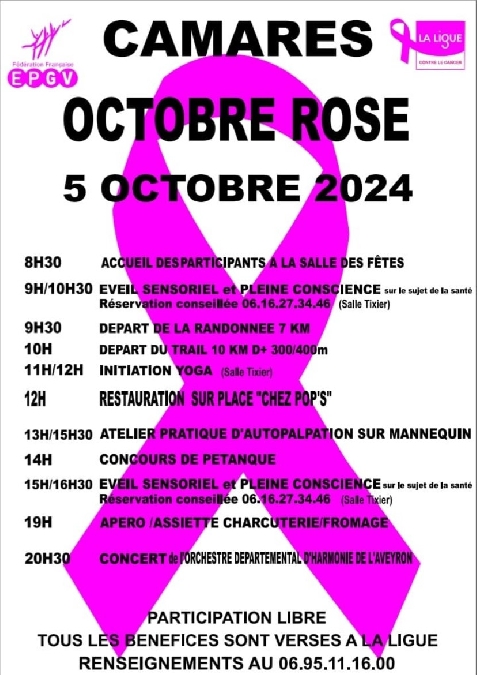 Journée Octobre Rose Le 5 oct 2024