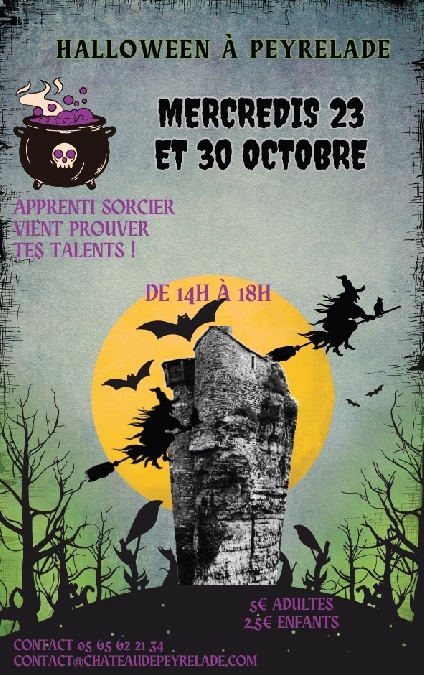 Halloween / Chasse au trésor au château de Peyrelade