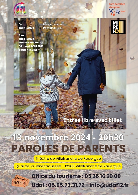 Spectacle - Paroles de Parents