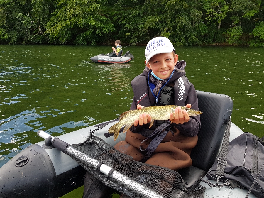 Stage de pêche en float-tube