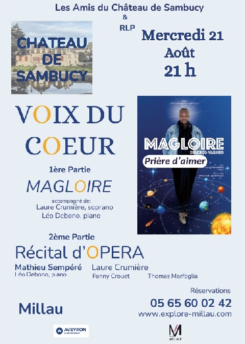 Magloire / Récital d'Opéra - château de Sambucy