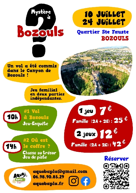 Mystère à Bozouls