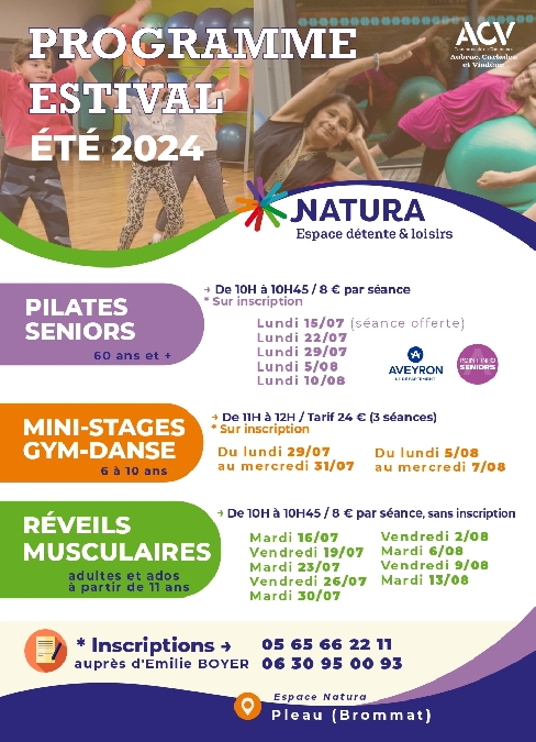 Pilates seniors avec Natura Bien Etre