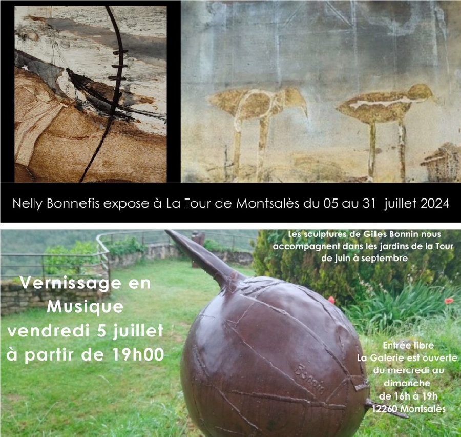 Galerie d'art - La Tour de Montsalès : Exposition 