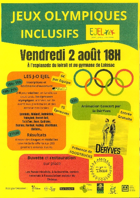 Jeux Olympiques inclusifs à Laissac