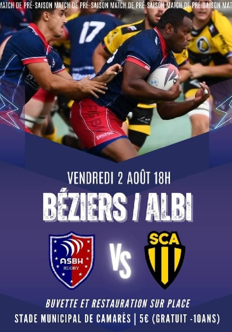 Match de rugby Béziers/Albi