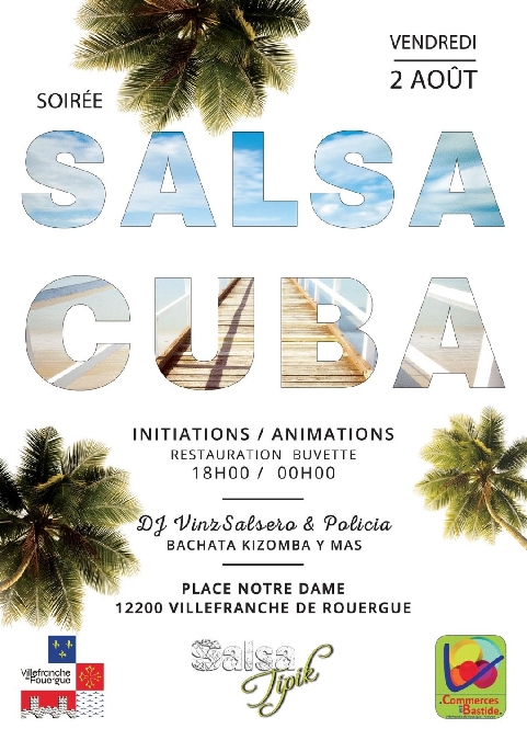 Soirée Salsa-Cuba, place Notre Dame