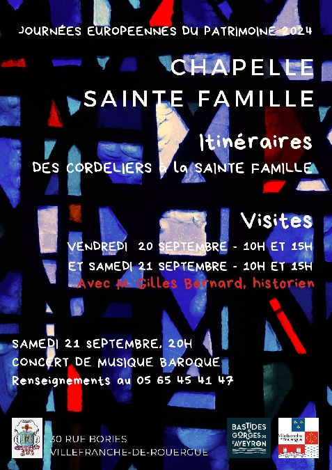 JEP 2024 - Chapelle Sainte Famille