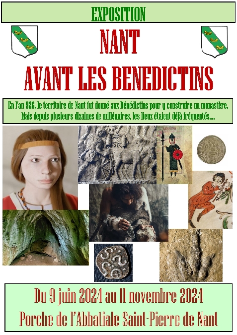 Exposition " Nant avant les Bénédictins" - Journées du Patrimoine