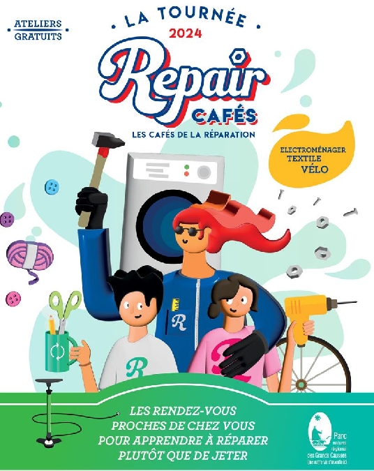 Repair café Le 28 sept 2024