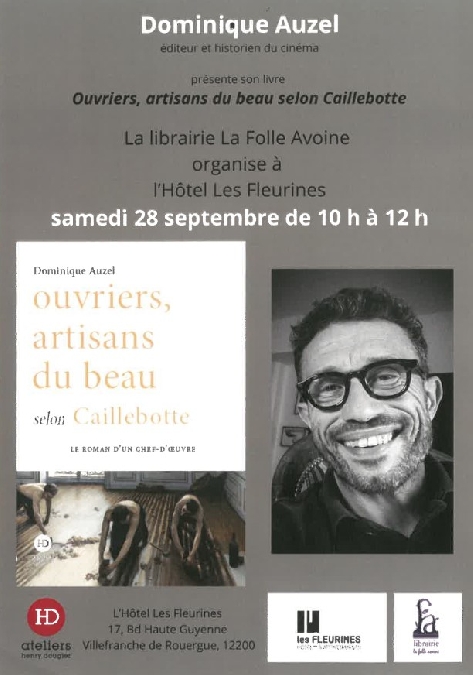 Ouvriers, artisans du beau Le 28 sept 2024