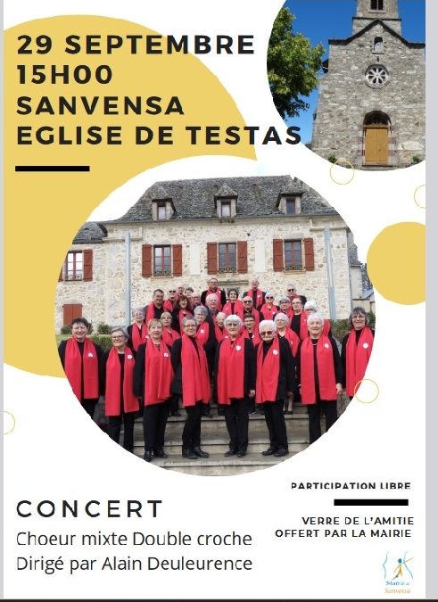 Concert de la chorale Double Croche