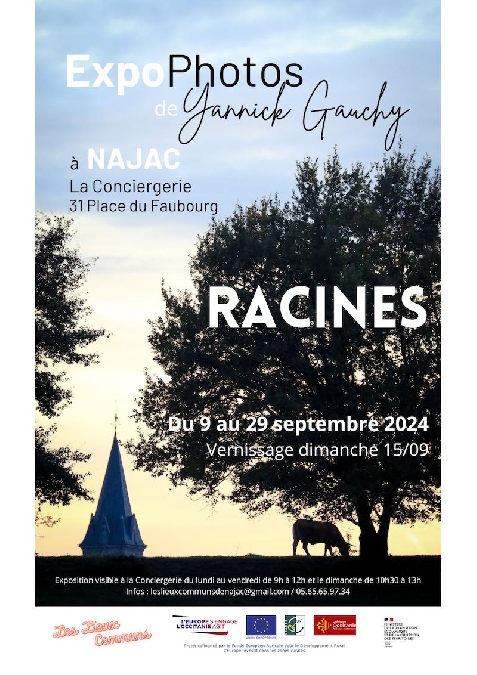 Exposition "Racines, la vie comme elle va, dans le Bas Ségala" Du 9 au 29 sept 2024