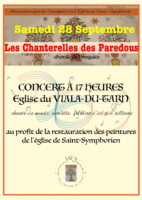 Concert au profit de la restauration de l