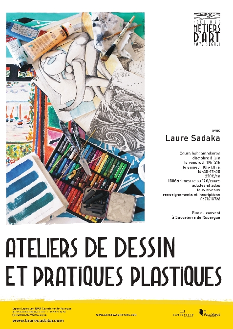 Ateliers de dessins et pratiques plastiques Du 4/10/2024 au 28/6/2025