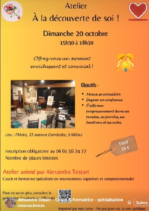 Atelier " A la découverte de soi "