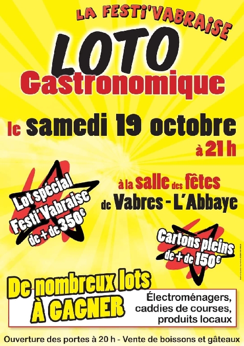 Loto Gastronomique Le 19 oct 2024