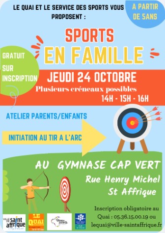 Sports en Famille : Initiation au Tir à l