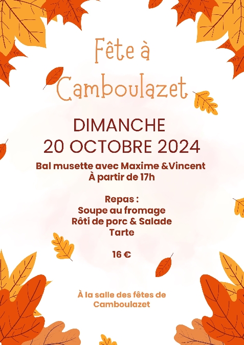 Fête de Camboulazet