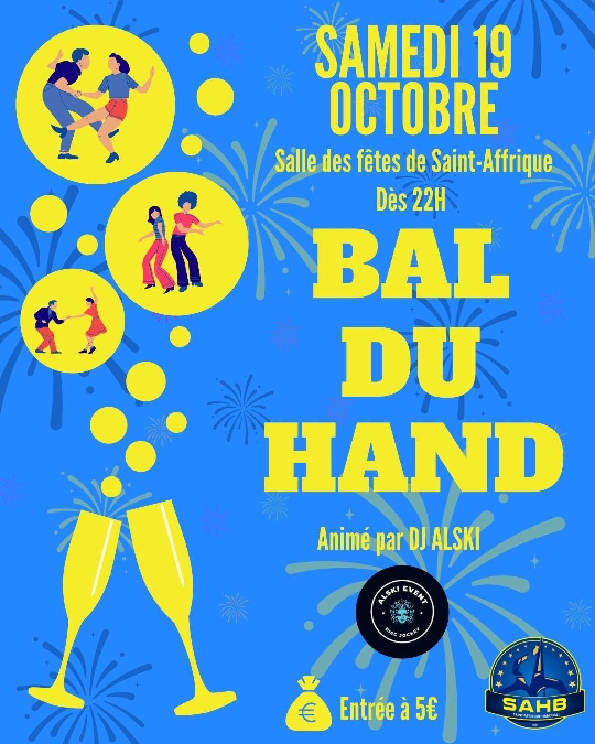 Bal du Hand Le 19 oct 2024