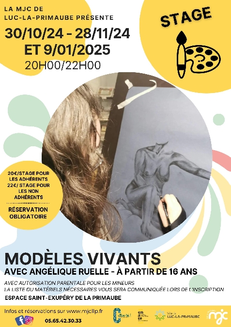 STAGE : Modèles Vivants