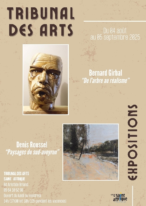 Exposition : Bernard Girbal et Denis Roussel