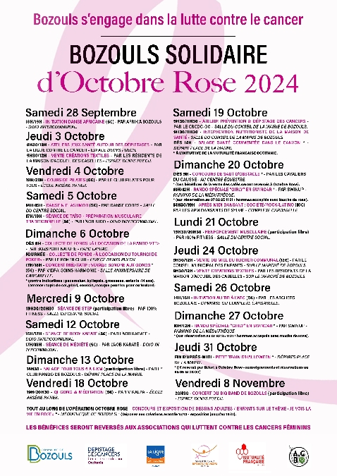 Octobre Rose 2024