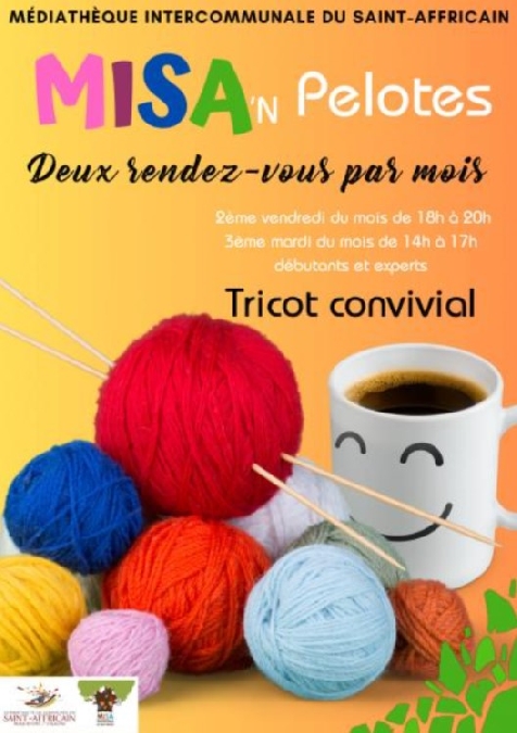 Atelier Tricot Du 11/10/2024 au 15/4/2025